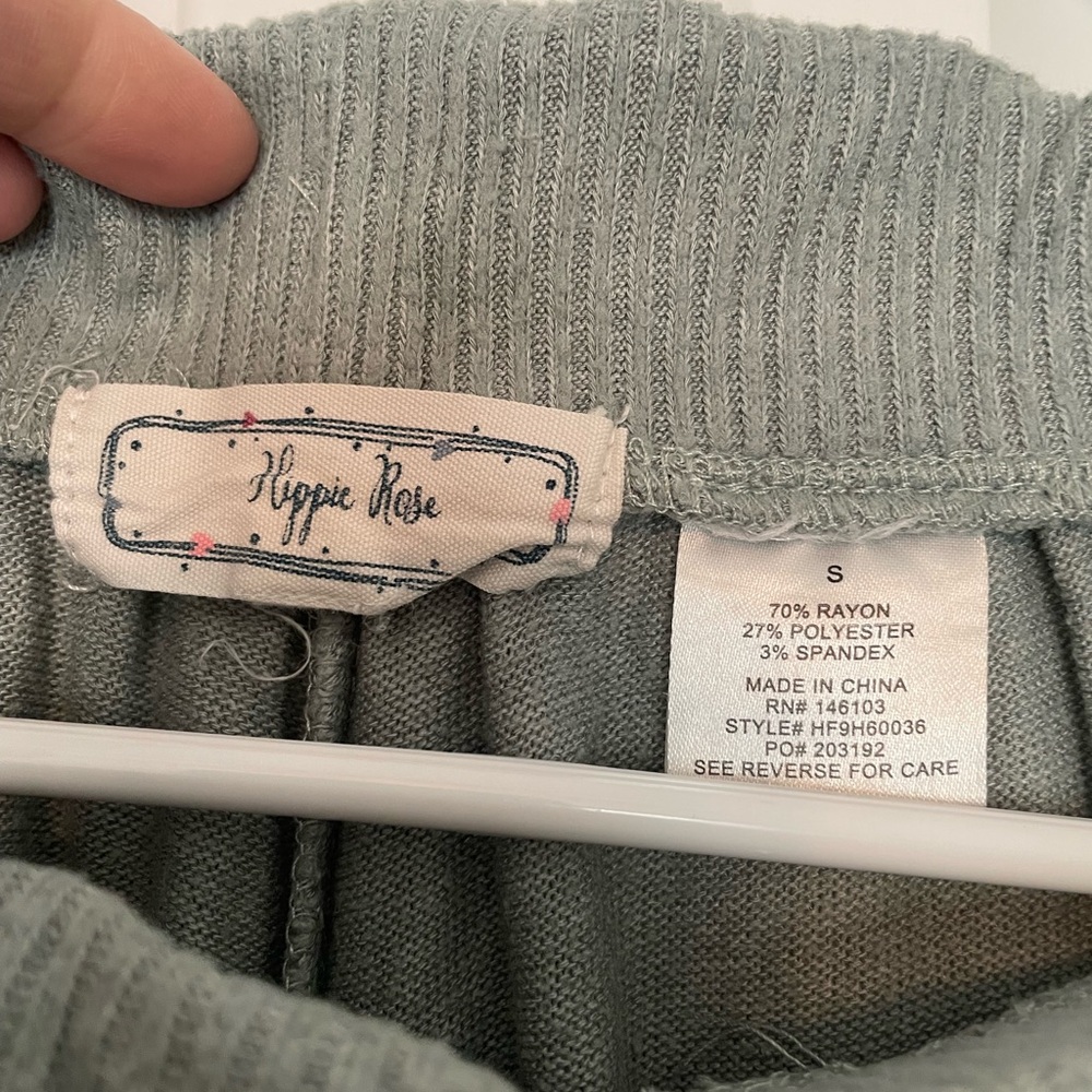 Hippie Rose Mint Green Lounge Pants